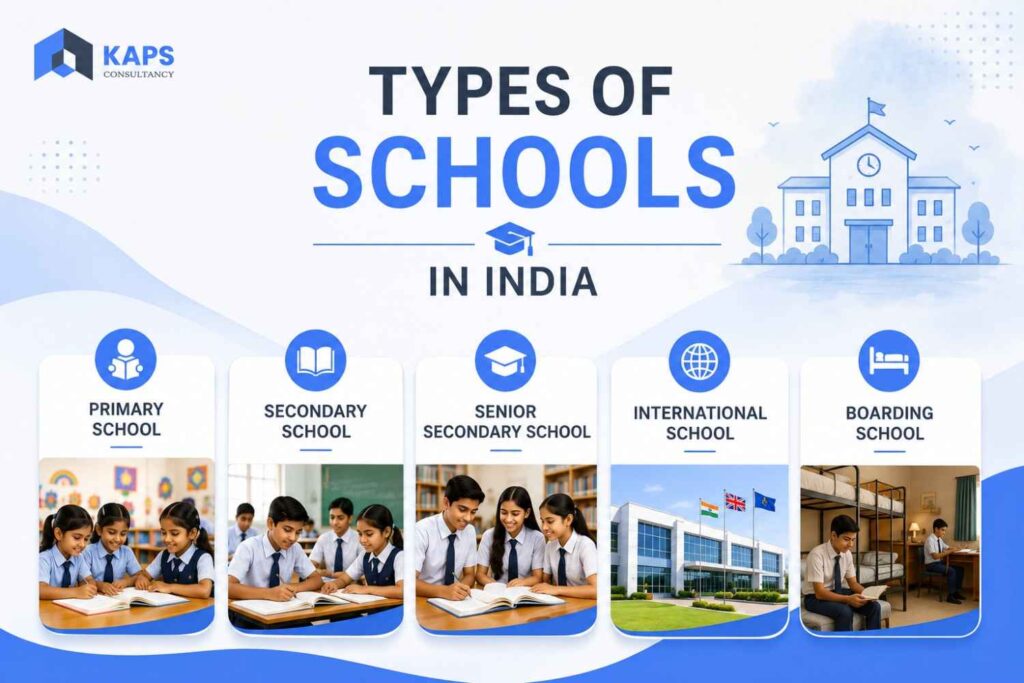 Types of schools in India