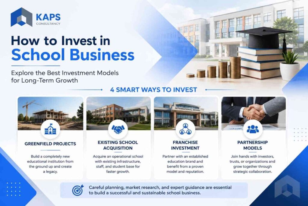 How to invest in school business