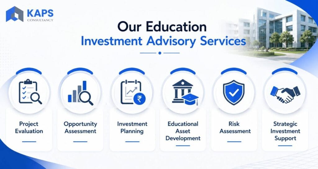 Education Investment Advisory services including project evaluation and investment planning